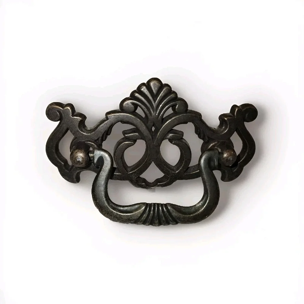 Vintage Victorian Style Drawer Drop Bail Pull 3